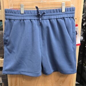 Buffalo David Bitton Size S Blue Grey High Waisted Soft Lux Shorts